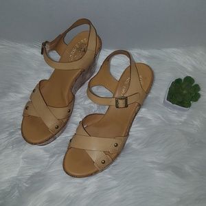 Kork-Ease Jaclyn Wedge Sandal Size 8